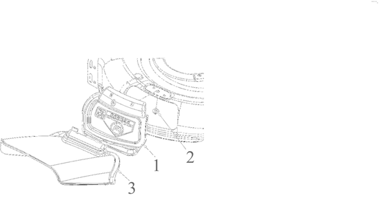 Side Discharge Chute Diagram and Parts List for 12AVU2V3752 2022 Yard Machines Lawn Mower